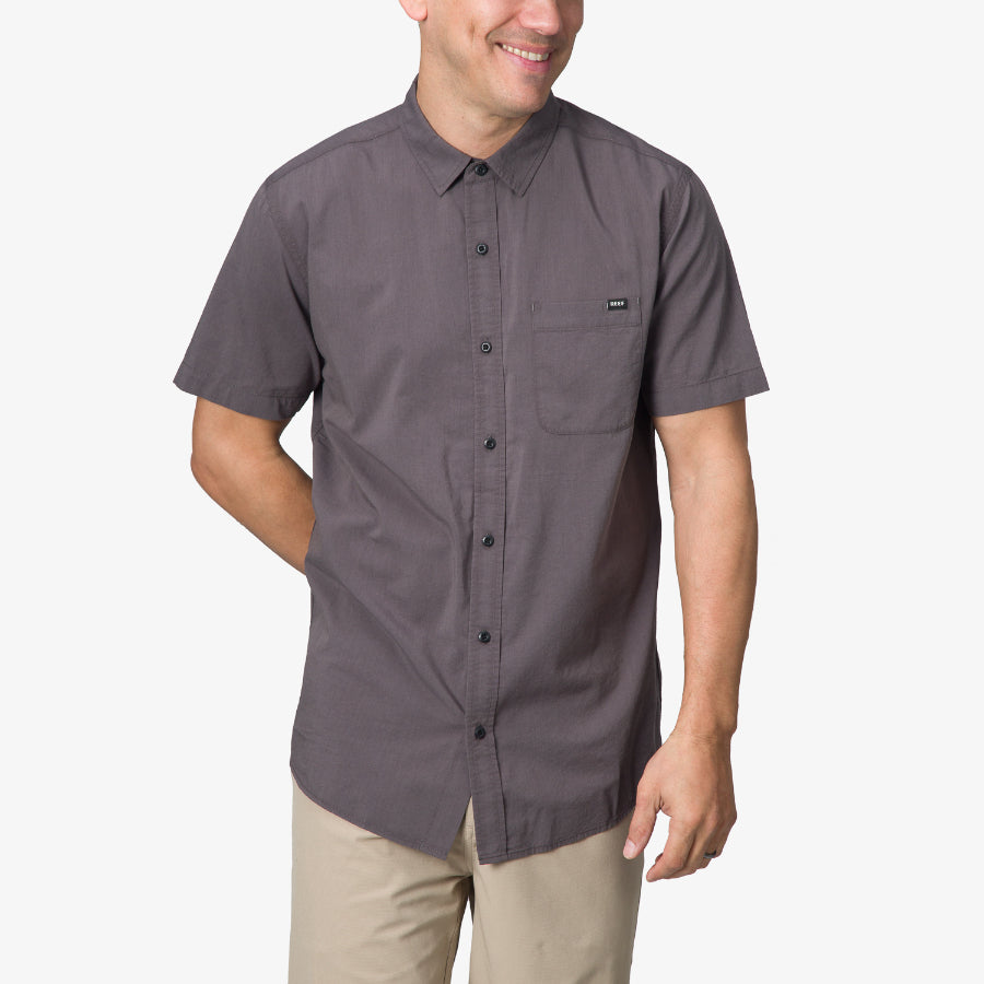 Collins Ss Wvn Shirt
