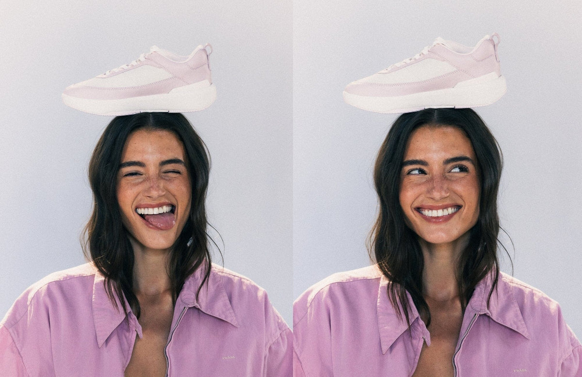 Baller One - Baby Pink / White