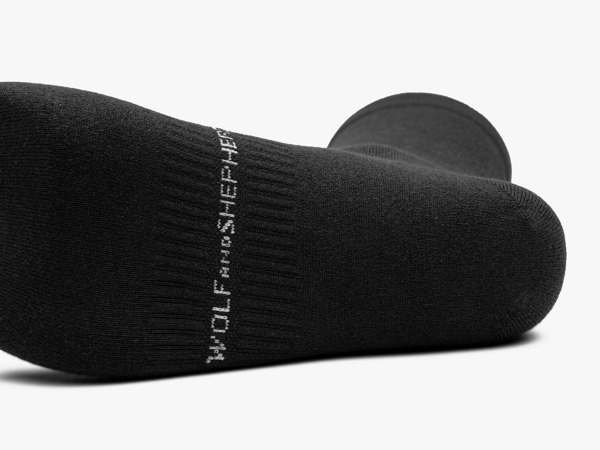 W&S Classic Dress Socks - Black