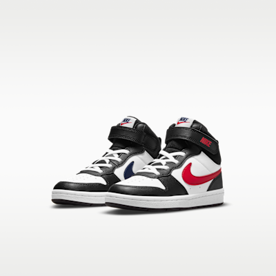 Nike Court Borough Mid 2 Little Kids' Shoes