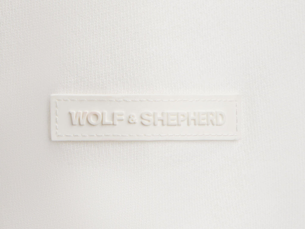 W&S Crewneck Embroidered Sweatshirt - White