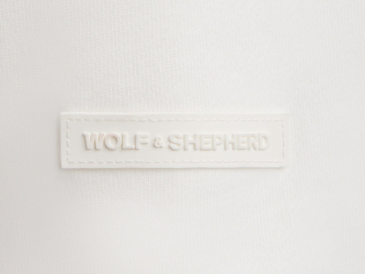W&S Crewneck Embroidered Sweatshirt - White