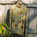 Men's Bamboo Lightweight Hoodie - Floral Camo