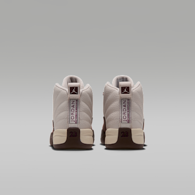 Jordan 12 Retro "Fireside" Little Kids' Shoes