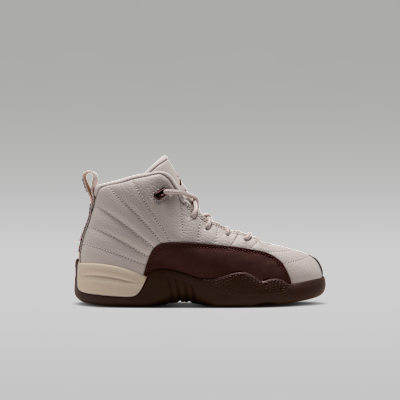 Jordan 12 Retro "Fireside" Little Kids' Shoes