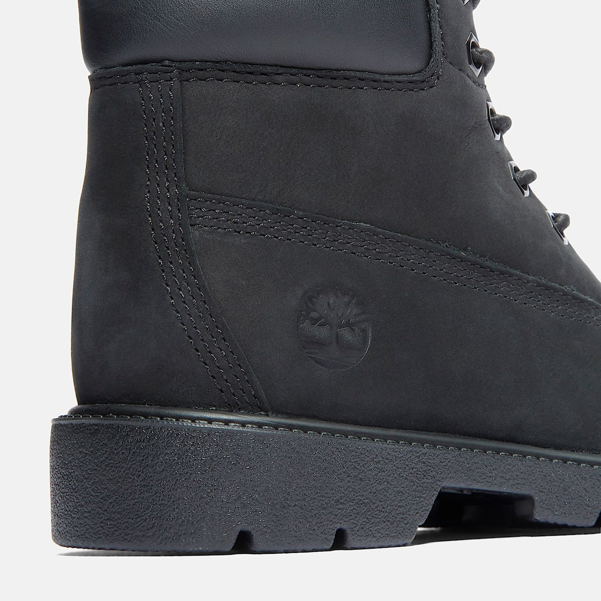 Junior Classic 6Inch Waterproof Boot TBL Black Nubuck ALT7
