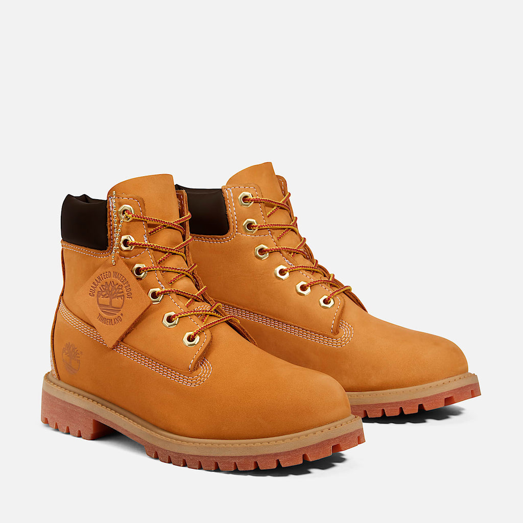 Junior Premium 6Inch Waterproof Boot TBL Wheat ALT4