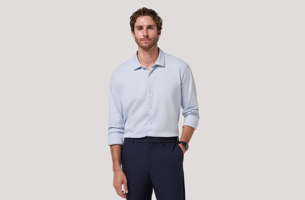 The Initiative Long Sleeve - Light Blue
