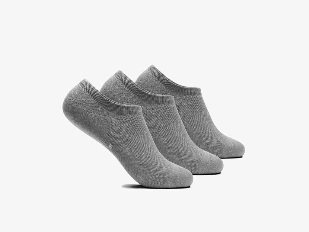 W&S Cushioned Low-Show Socks - 3 pack - Black