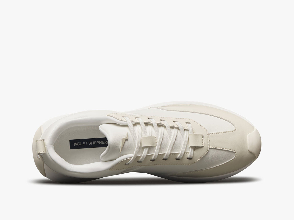 Marathon Court - Honey / White