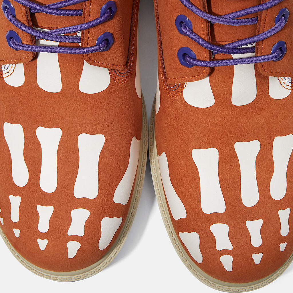 Mens Da de Muertos 6Inch Boot TBL Dark Orange Nubuck ALT8