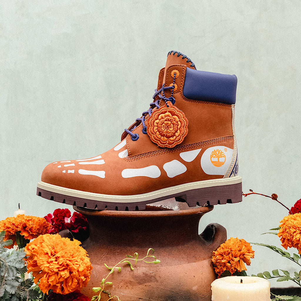 Mens Da de Muertos 6Inch Boot TBL Dark Orange Nubuck ALTC