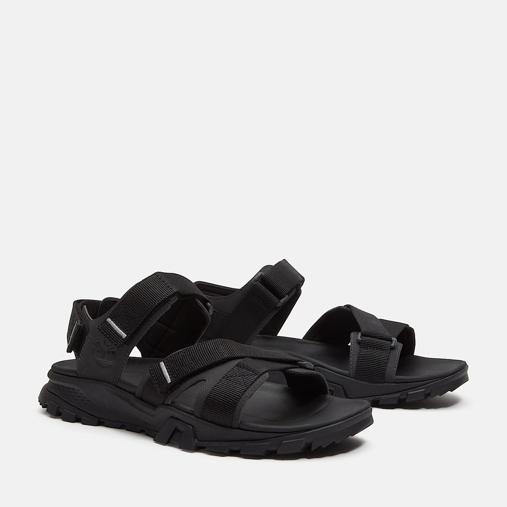 Mens Garrison Trail Backstrap Sandal TBL Black ALT4