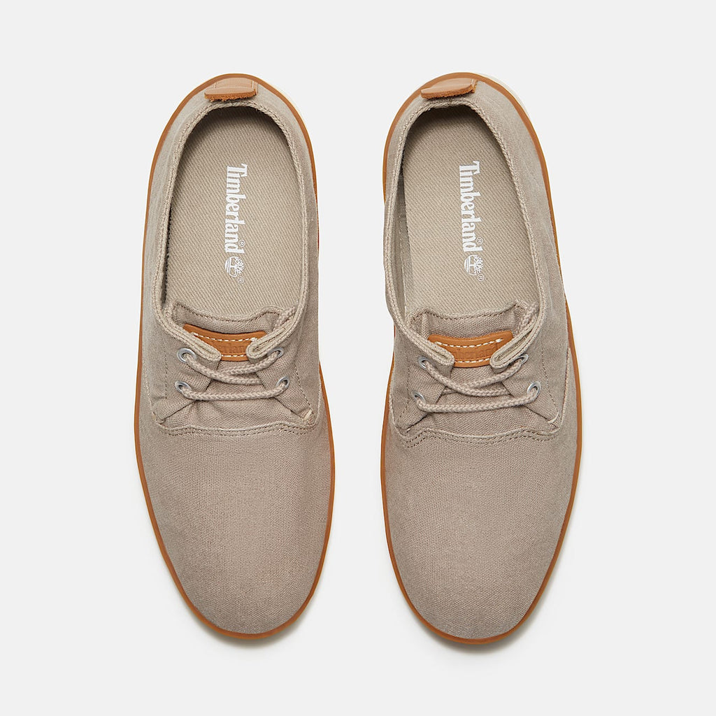 Mens Hookset Canvas Sneaker TBL Light Taupe Canvas ALT2