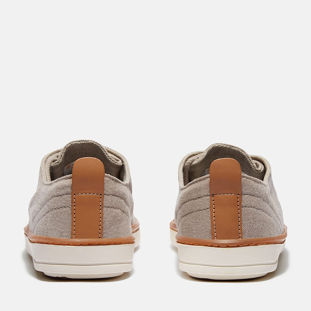 Mens Hookset Canvas Sneaker TBL Light Taupe Canvas ALT5