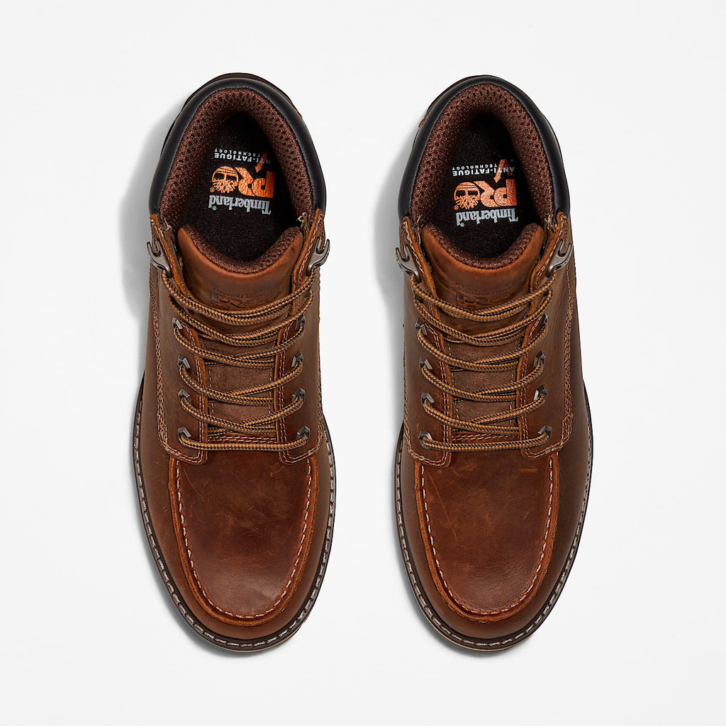 Mens Irvine 6 Work Boot TBL Brown ALT2