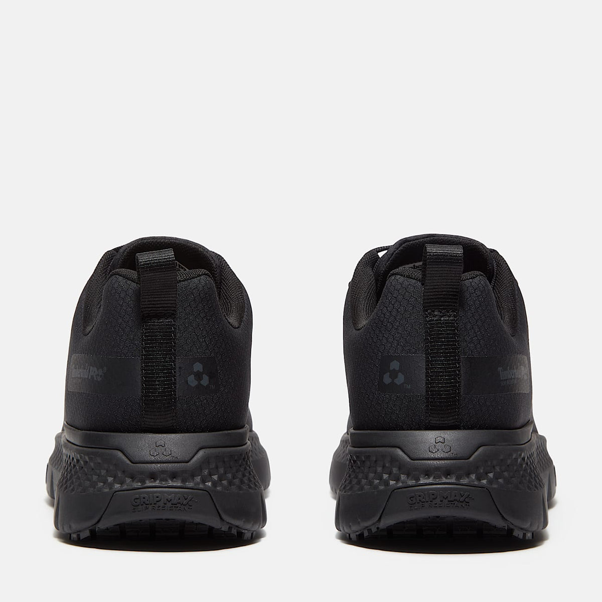 Mens Power Shift SlipResistant Hospitality Work Sneaker TBL Black Ripstop Nylon ALT5