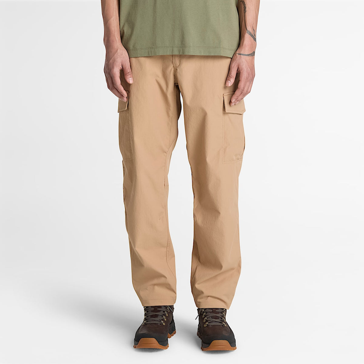 Mens QuickDry Stretch Cargo Pant TBL Earth Brown ALT1
