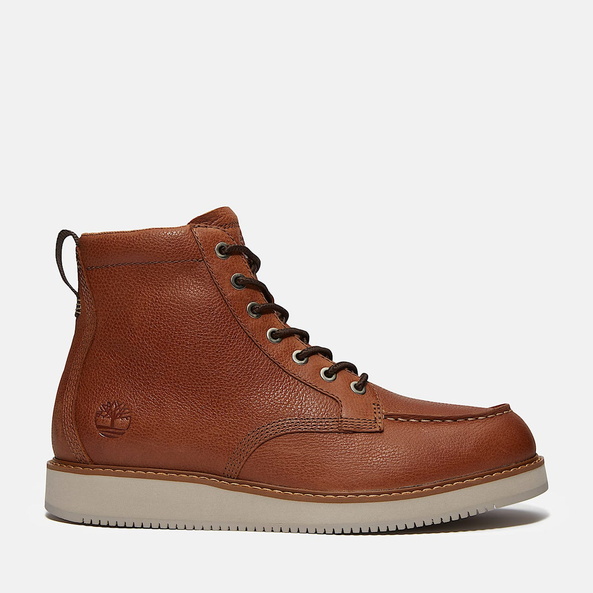 Mens Redwood Edge Mid LaceUp Boot TBL Medium Brown FullGrain HERO
