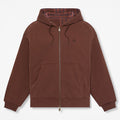 Mens Reversible Hoodie TBL Chicory Coffee Brown HERO