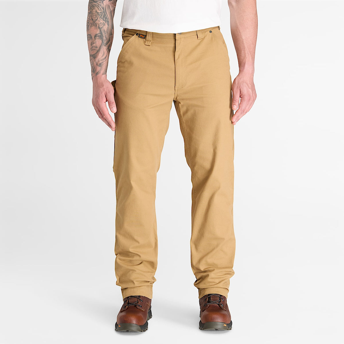 Mens PRO Canvas Work Pant TBL Dark Wheat ALT1