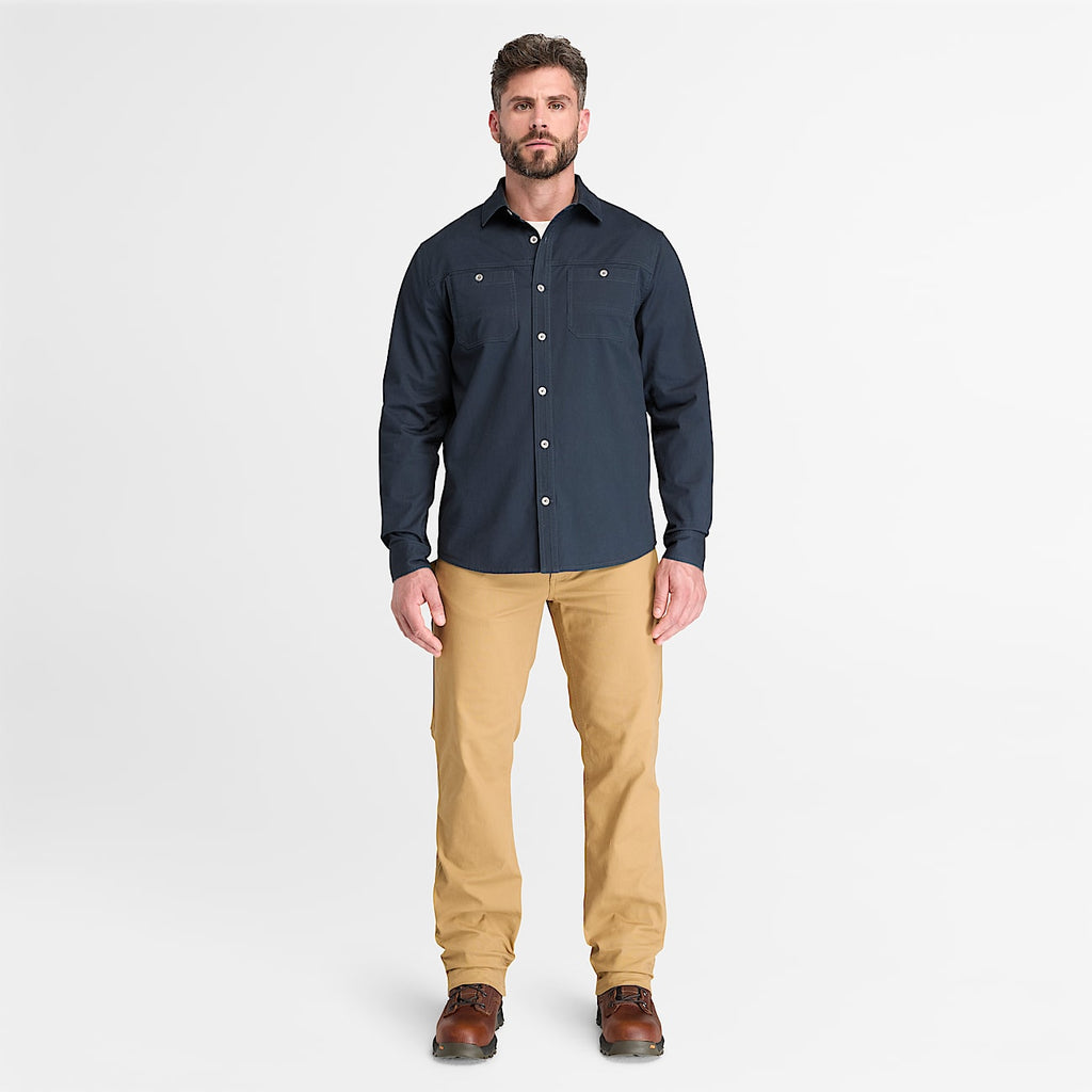 Mens PRO Canvas Work Pant TBL Dark Wheat ALT2