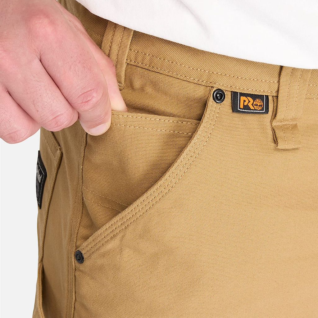 Mens PRO Canvas Work Pant TBL Dark Wheat ALT4