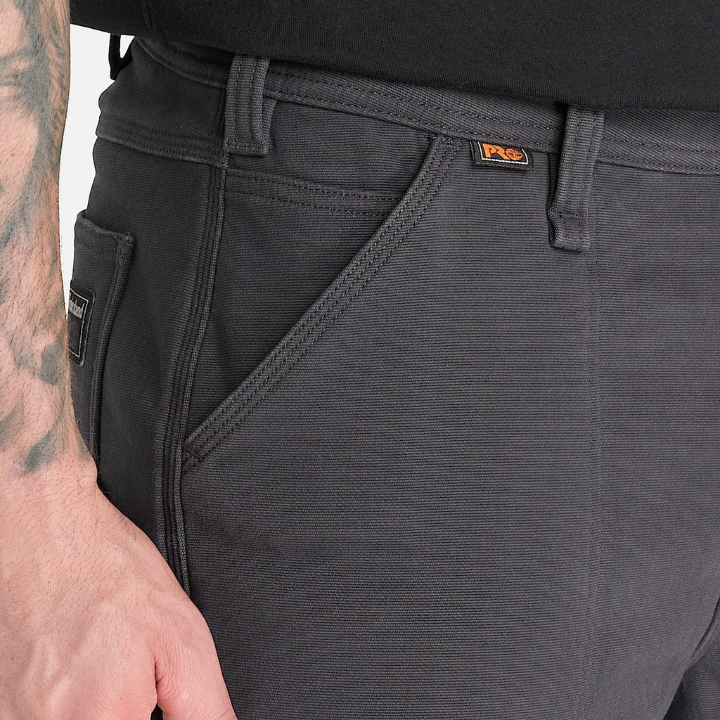 Mens PRO Canvas Work Pant TBL Gargoyle Grey ALT4
