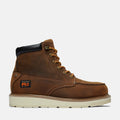 Mens PRO Gridworks 6 Waterproof MocToe Work Boot TBL Brown FullGrain HERO