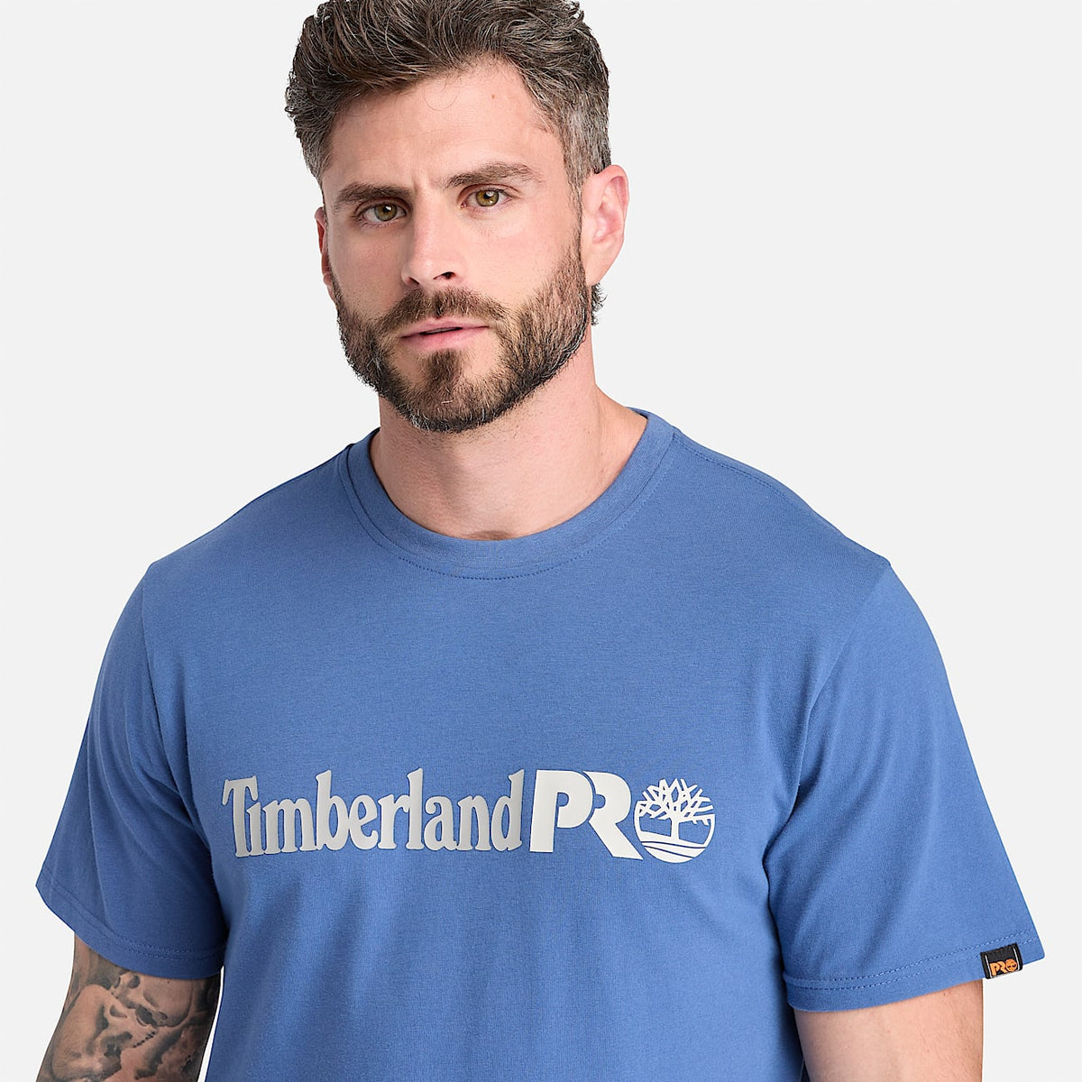 Mens PRO Logo ShortSleeve TShirt TBL True Navy ALT3