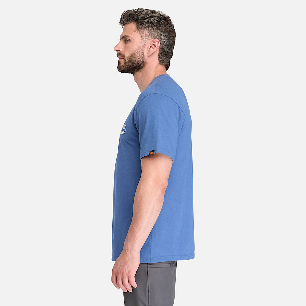 Mens PRO Logo ShortSleeve TShirt TBL True Navy ALT7