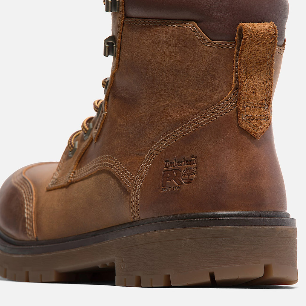 Mens PRO Whitman 6 Soft Toe Work Boot TBL Medium Brown FullGrain ALT7