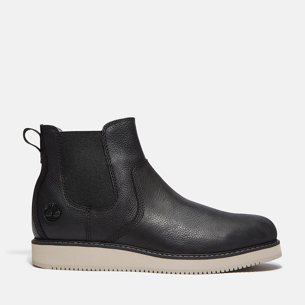 Mens Redwood Edge Essential Chelsea Boot TBL Black FullGrain HERO