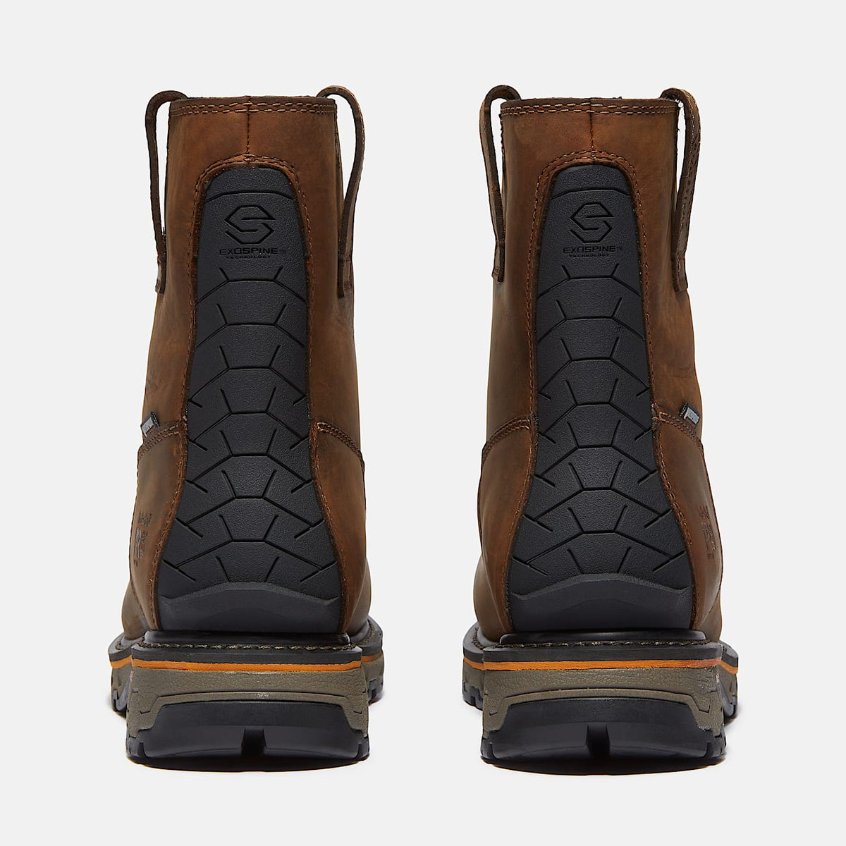 Mens True Grit Chelsea Soft Toe Waterproof Work Boot TBL Medium Brown FullGrain ALT5