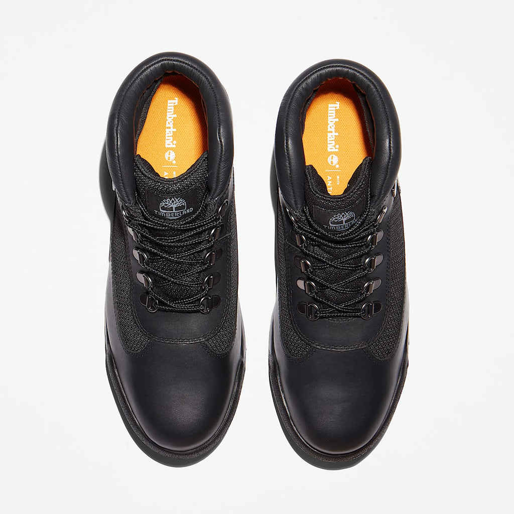Mens Waterproof Field Boot TBL Black FullGrain ALT2