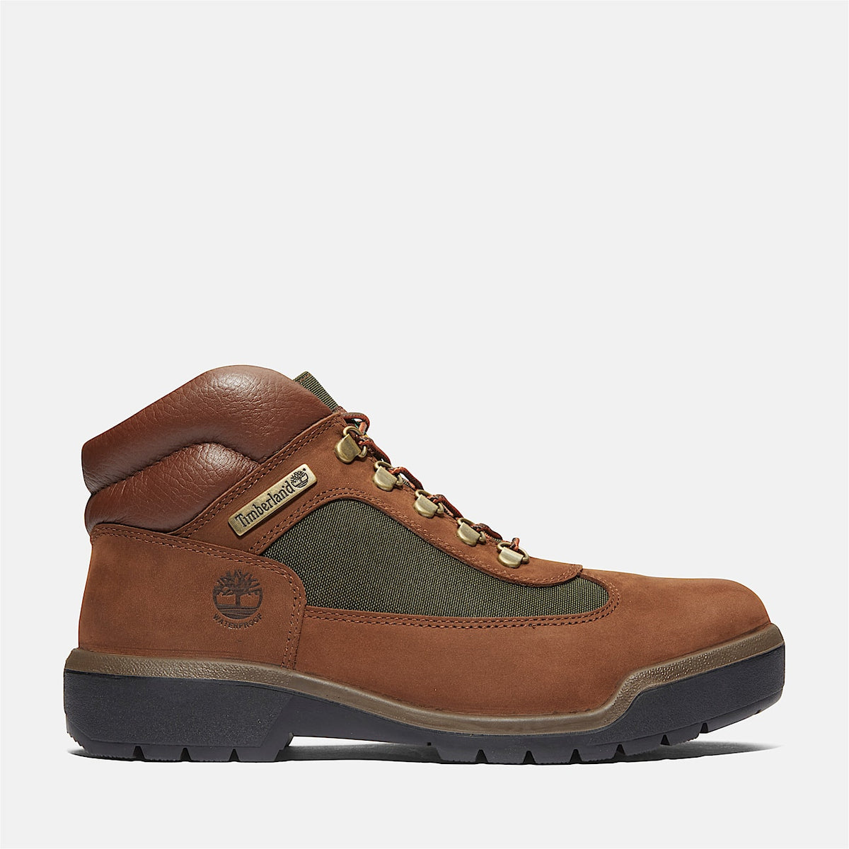 Mens Waterproof Field Boot TBL Dark Brown Nubuck HERO