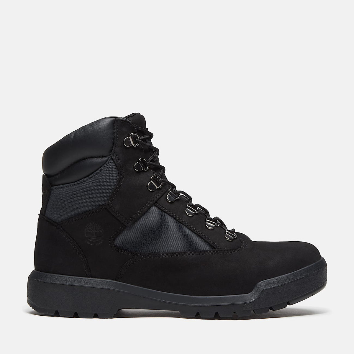Mens Waterproof Mid Field Boot TBL Black Nubuck HERO