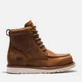 Mens Wedge 6 inch Work Boot TBL Coconut Brown HERO
