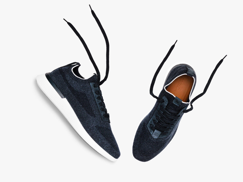 SupremeKnit™ Trainer - Navy / White