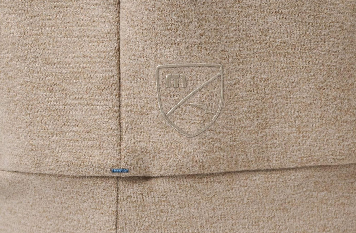The High Street Quarter Zip - Weathered Teak