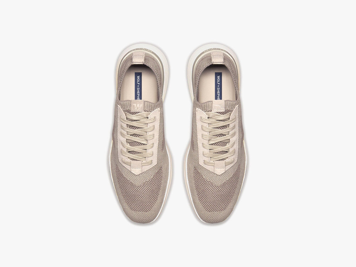 SupremeKnit™ Trainer - Gray / White