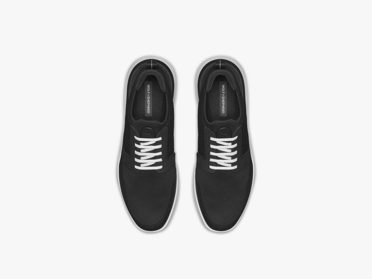 SwiftKnit™ Derby Sport - Black / White