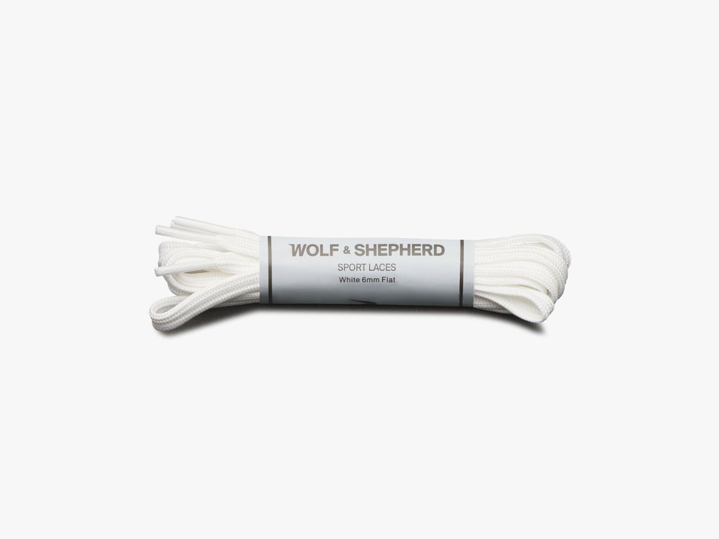 Sport Laces - Flat - White
