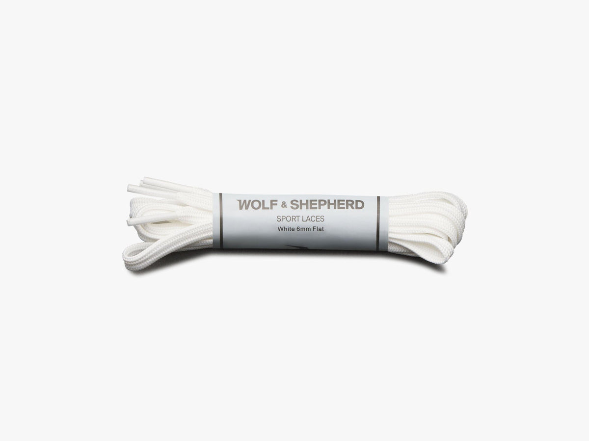Sport Laces - Flat - White