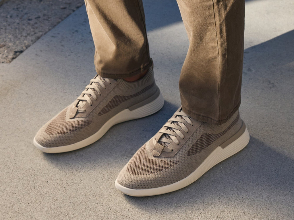 SupremeKnit™ Trainer - Gray / White