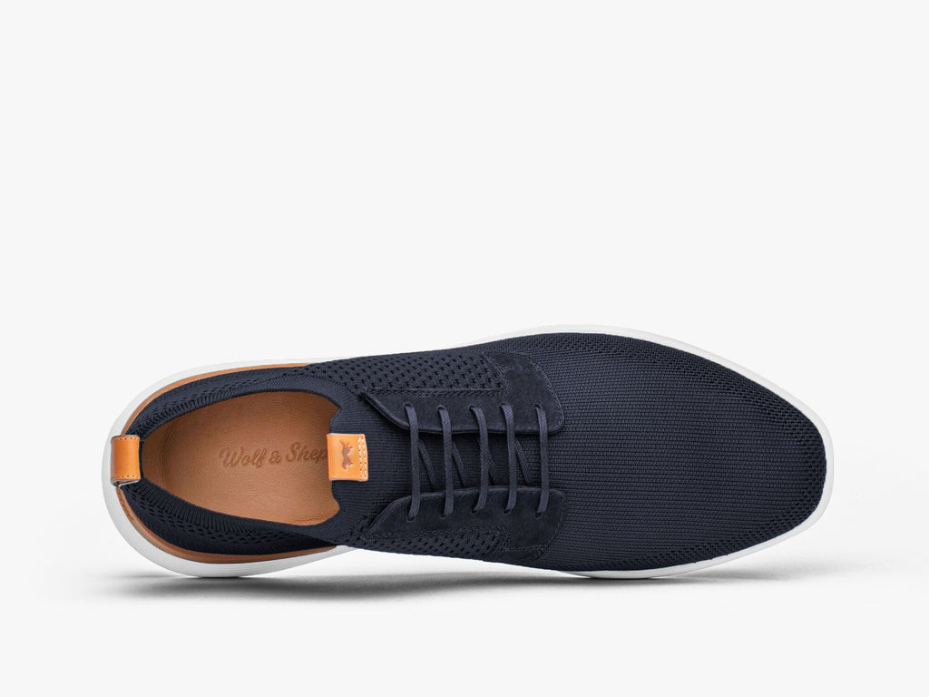 SwiftKnit™ Derby - Navy / White