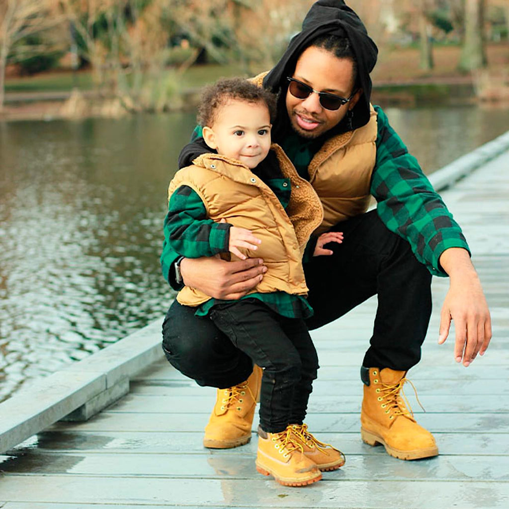 Toddler Premium 6Inch Waterproof Boot TBL Wheat ALT9