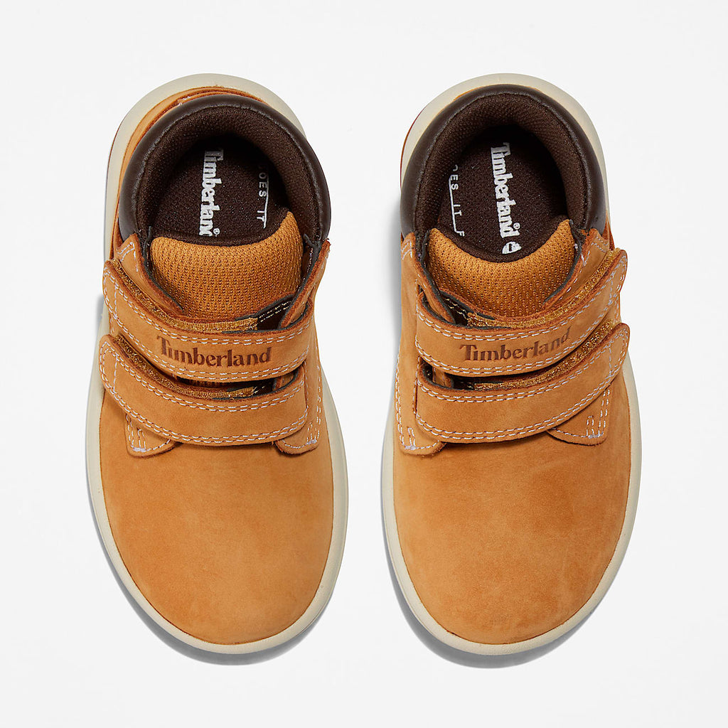 Toddler Toddle Tracks HookandLoop Boot TBL Wheat Nubuck ALT2