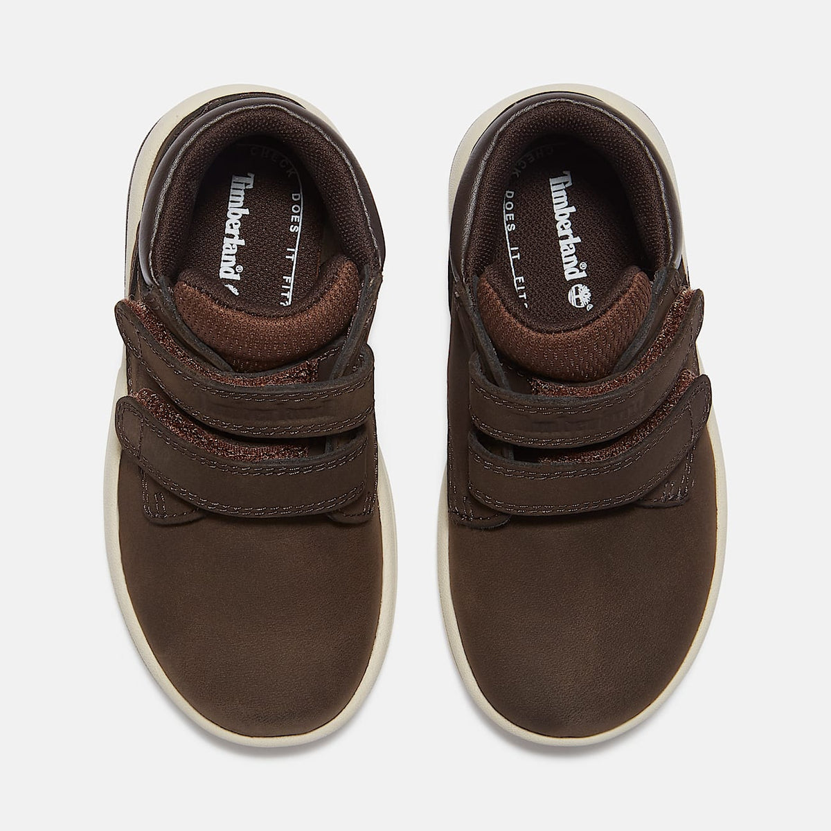 Toddler Toddle Tracks Mid HookandLoop Boot TBL Dark Brown Nubuck ALT2
