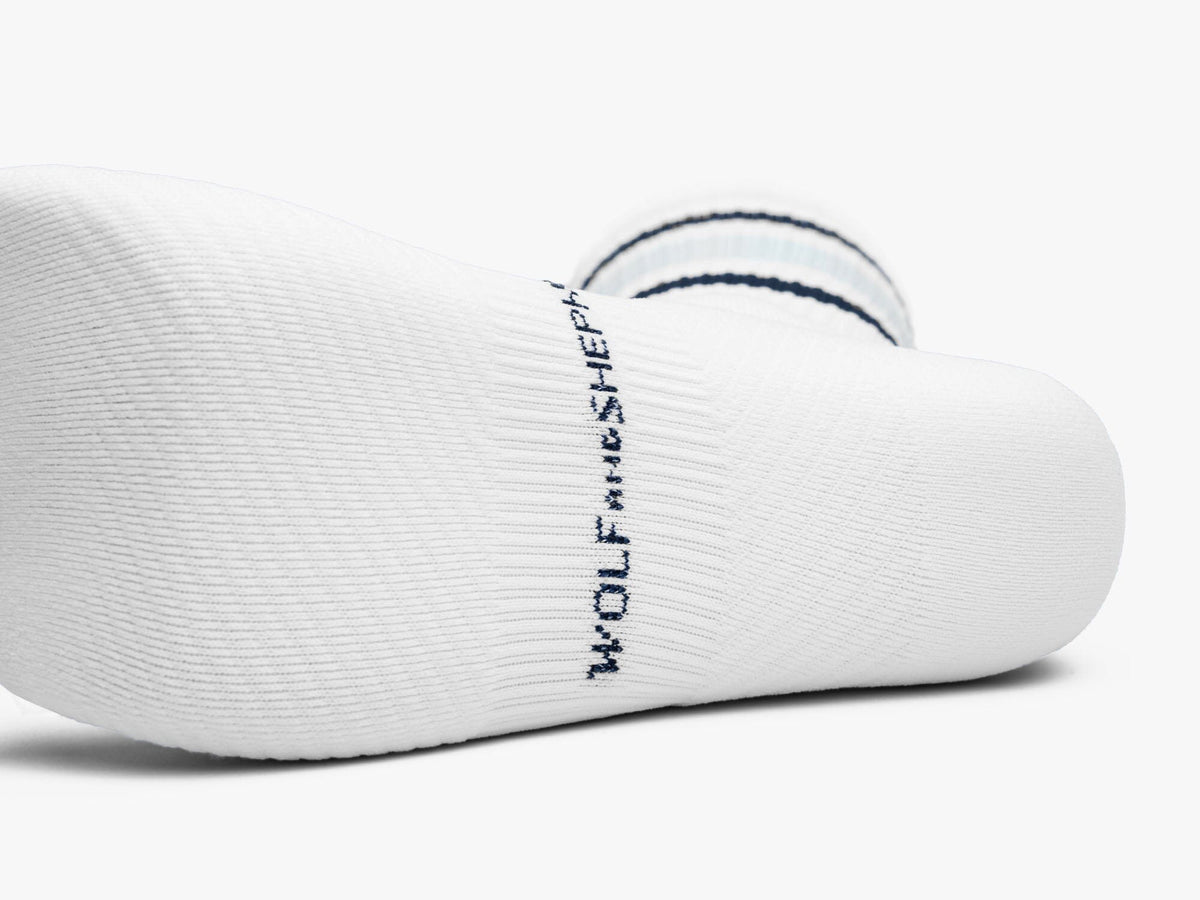 W&S Victory Trainer Socks - Single Pack - Blue
